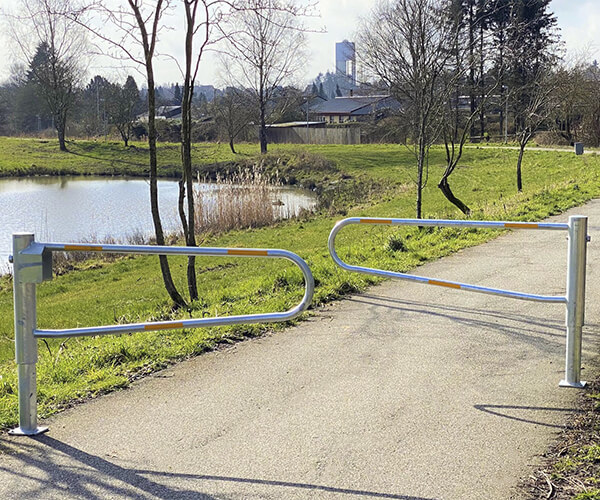 Dobbeltsiddet stibom – Effektiv og vedligeholdelsesfri adgangskontrol, stibomme