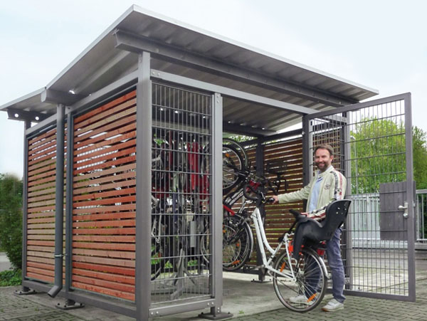 KADURA Cykelparkering - 12 cykler på kun 10m2!