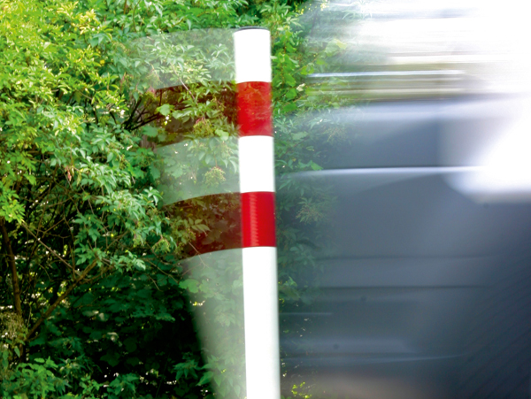 Robust og fleksibel pullert der kan nemt demonteres