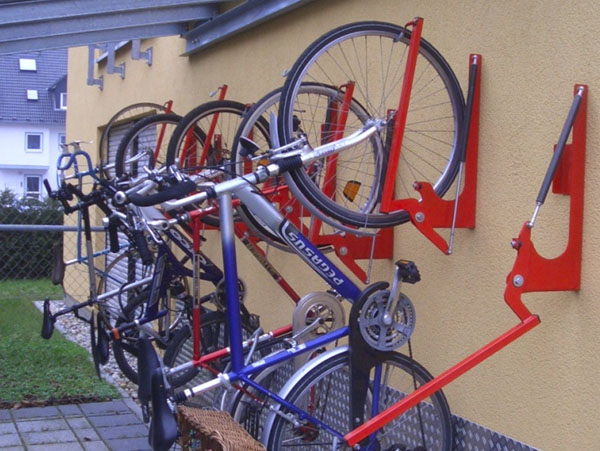 Cykelstativ til væg – GAMMA, WEGA, LIFT
