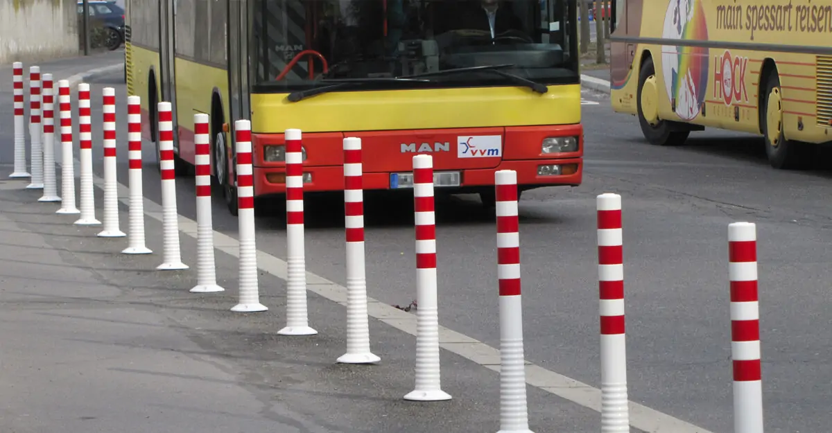 Plastik fleks pullert