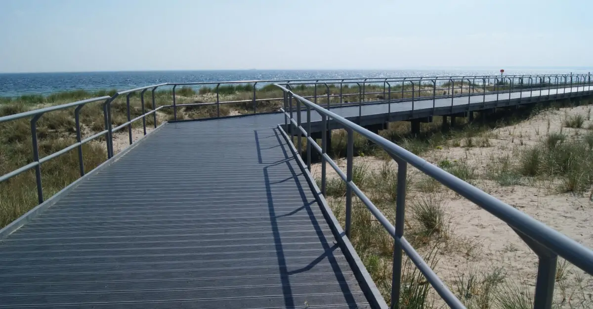 Strandsti planker